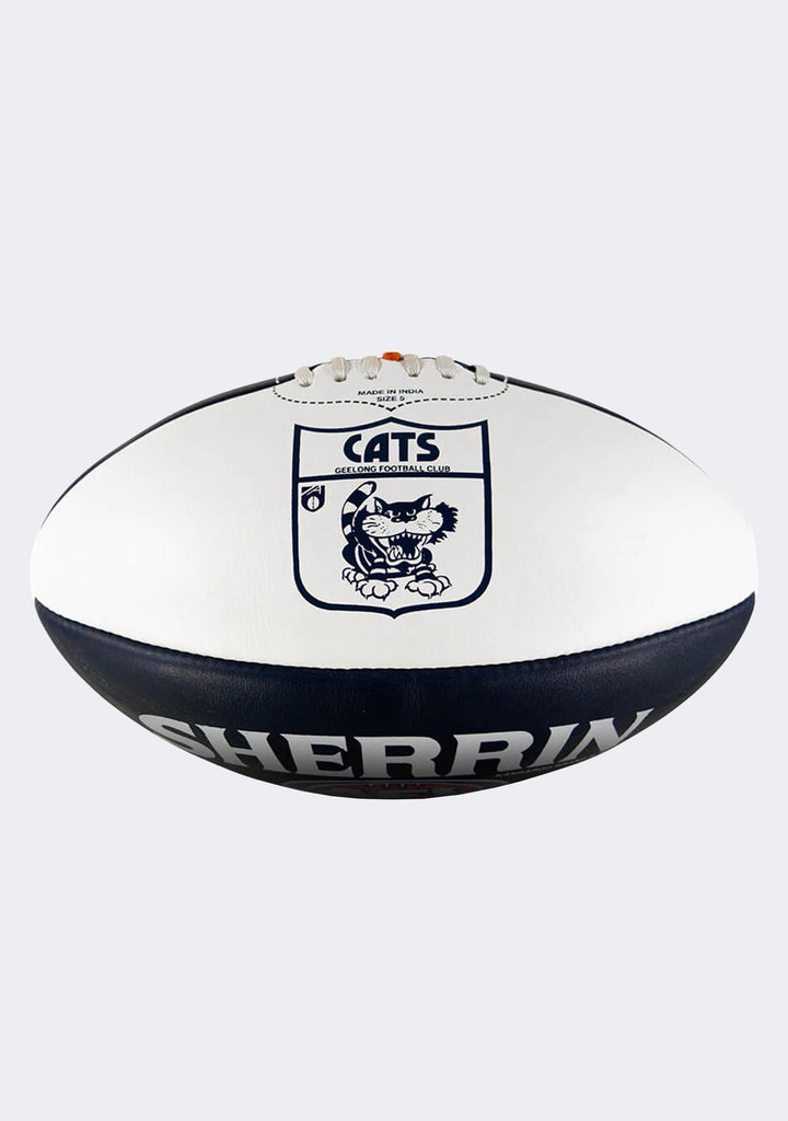 Sherrin Geelong Cats Team Leather Football