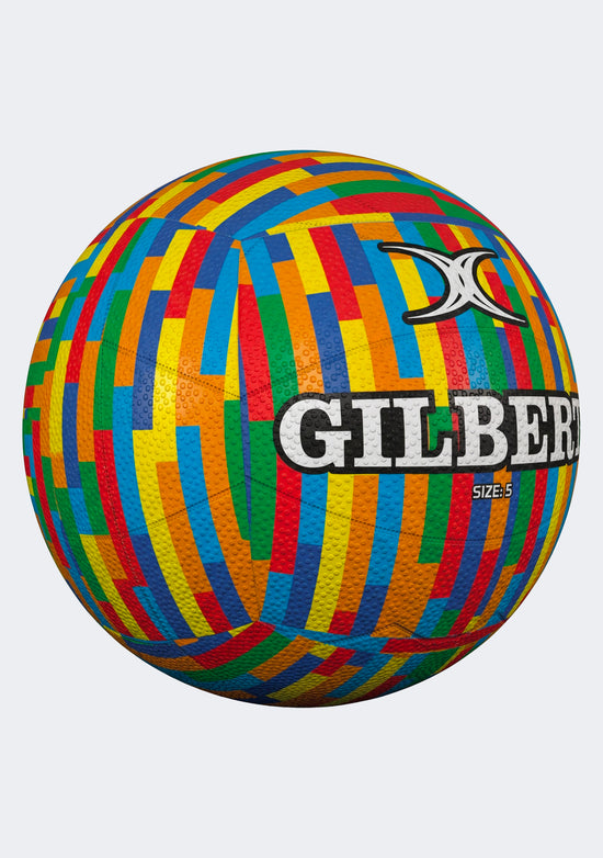Gilbert Glam Stripes Netball