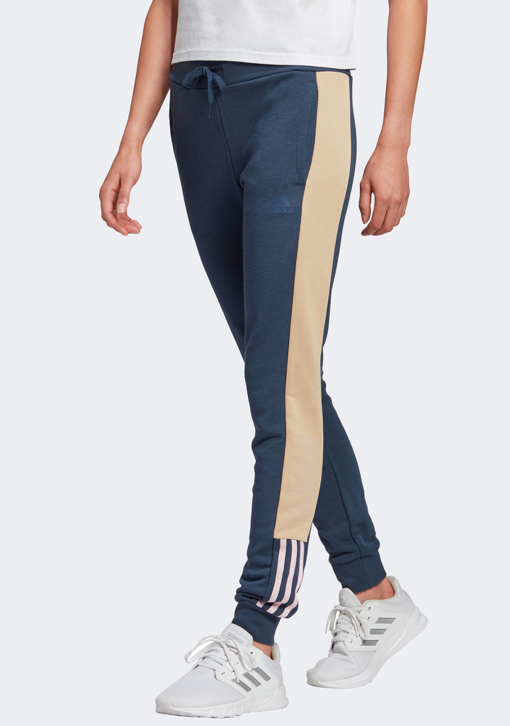 Adidas Womens Essentials Logo Colourblock Pants