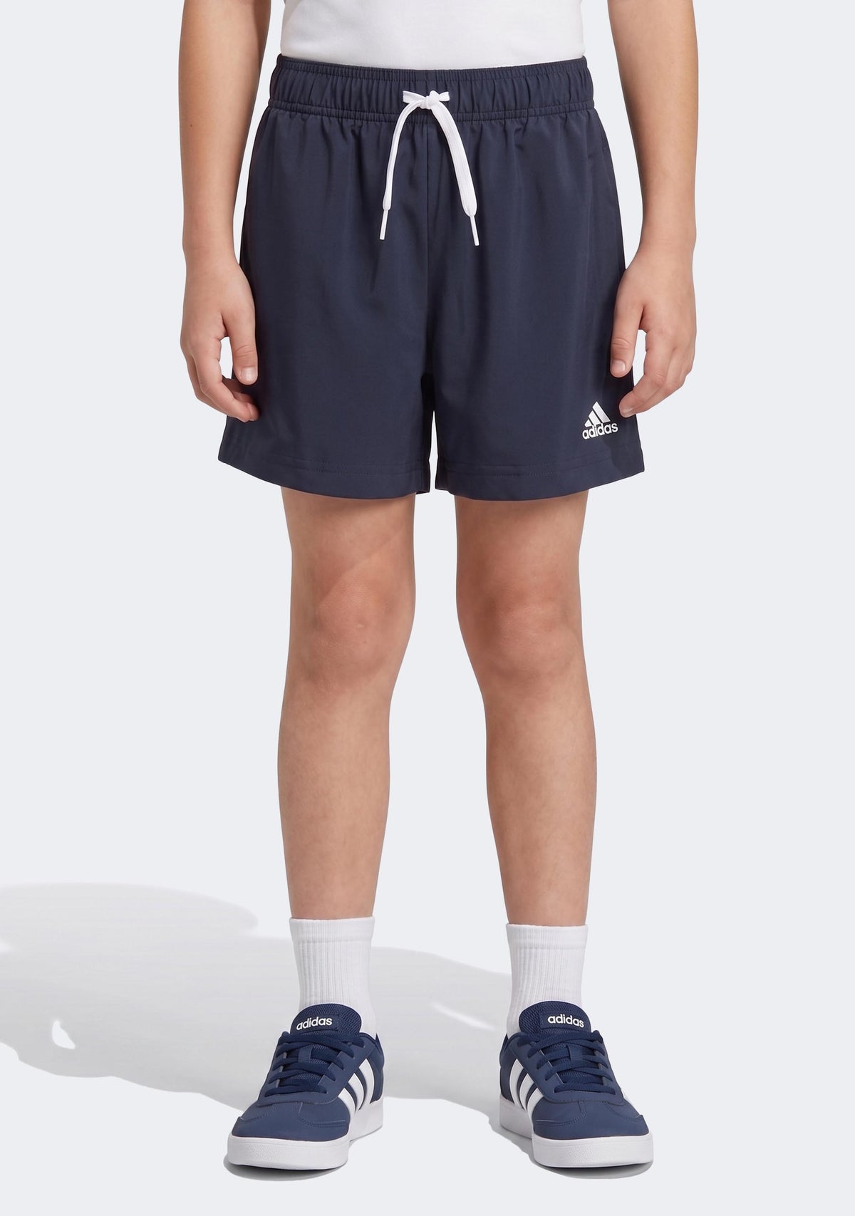 Adidas Boys Small Logo Chelsea Shorts Navy