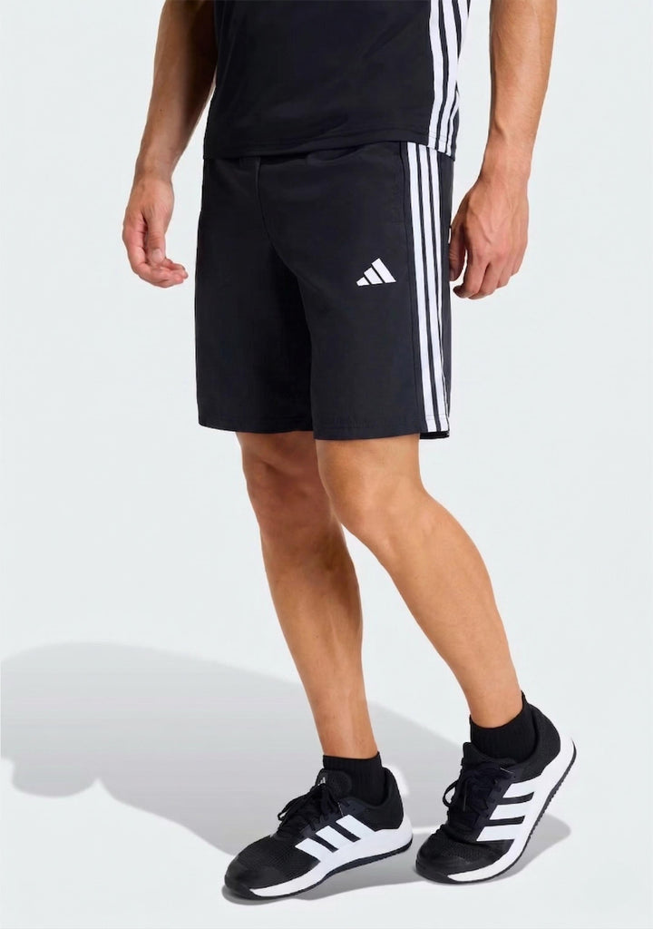 Adidas Men's Workout Essentials Base 3 Stripes Woven Short 9inch
