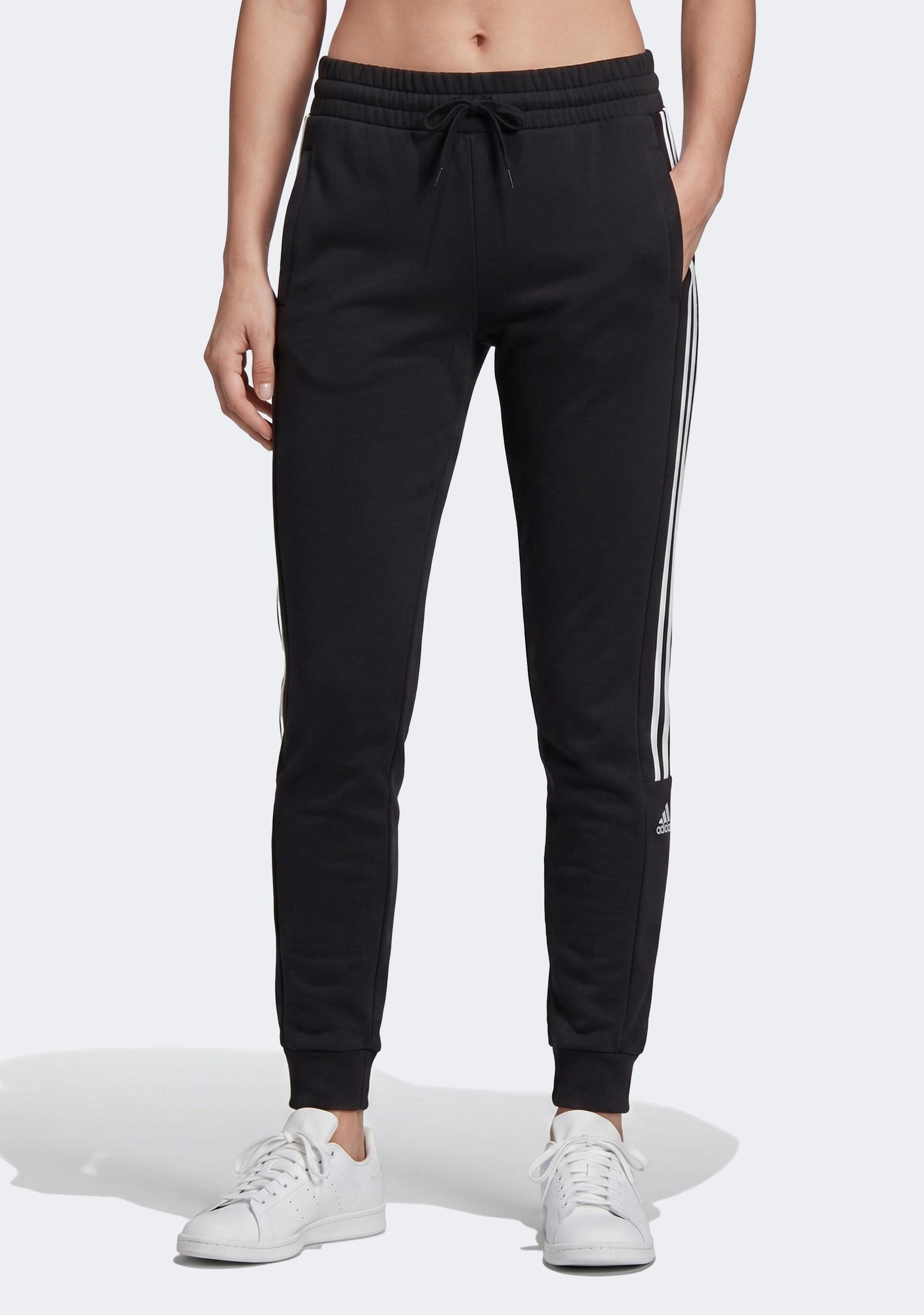 Adidas Women's Colour Block 3-Stripe Tapered Pants