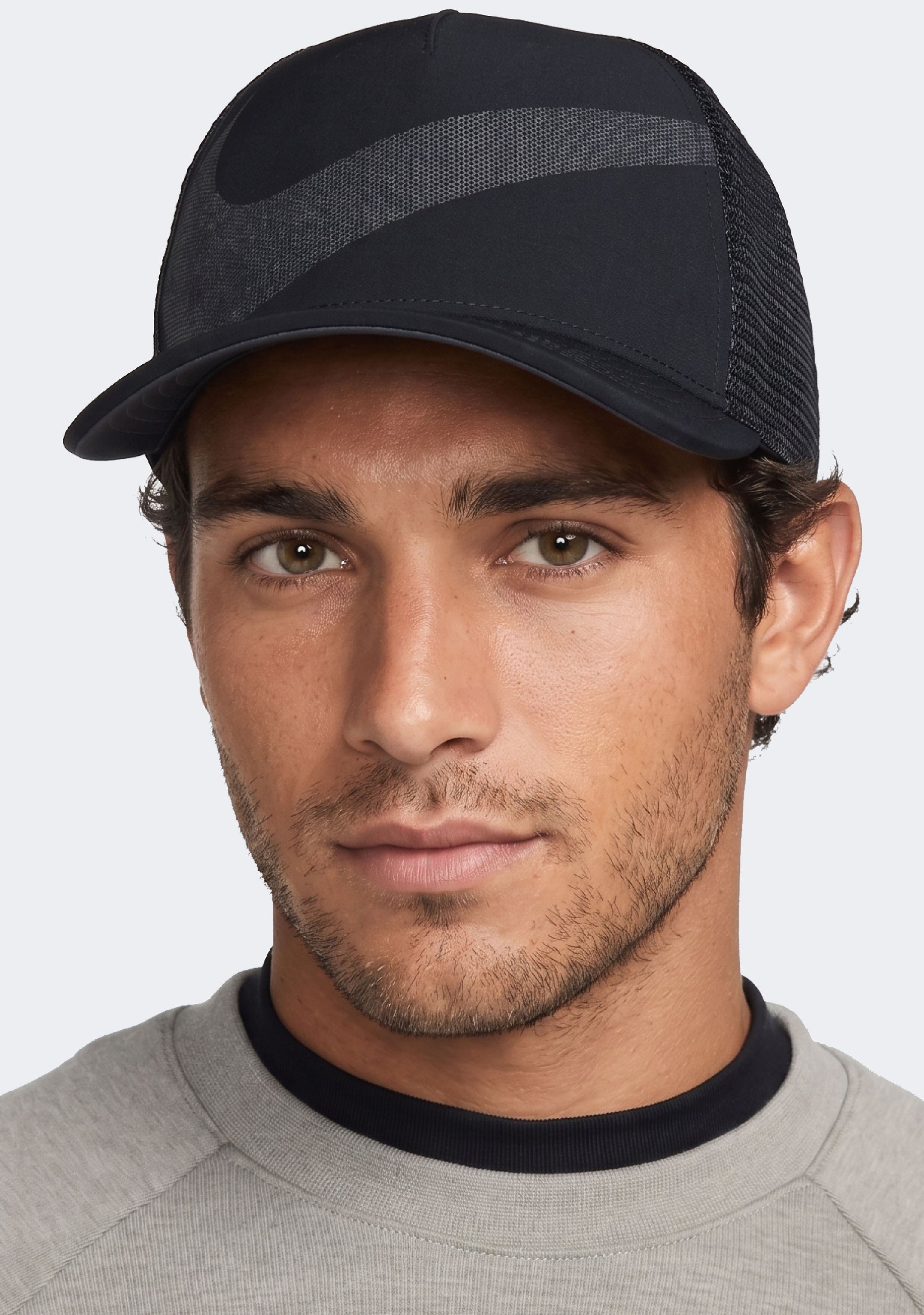 Nike Dri-Fit Rise Big Swoosh Trucker Cap