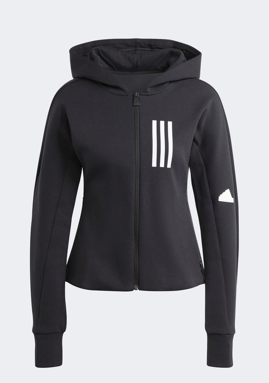 Adidas Women's Mission Victory Slim Fit Full-Zip Hoodie