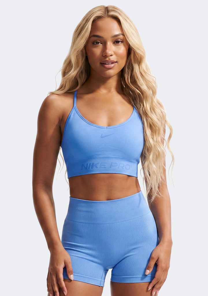 Nike Women's Pro Seamless Light-Support Padded Sports Bra