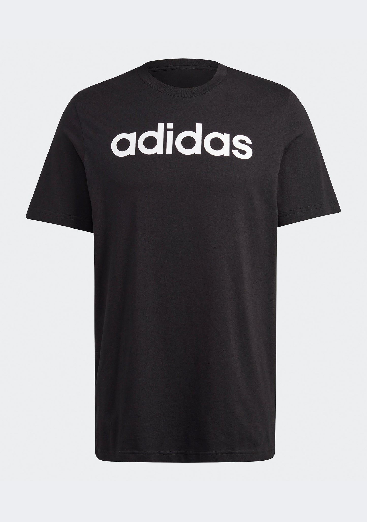 Adidas Men’s Essentials Single Jersey Linear Embroidered Logo Tee