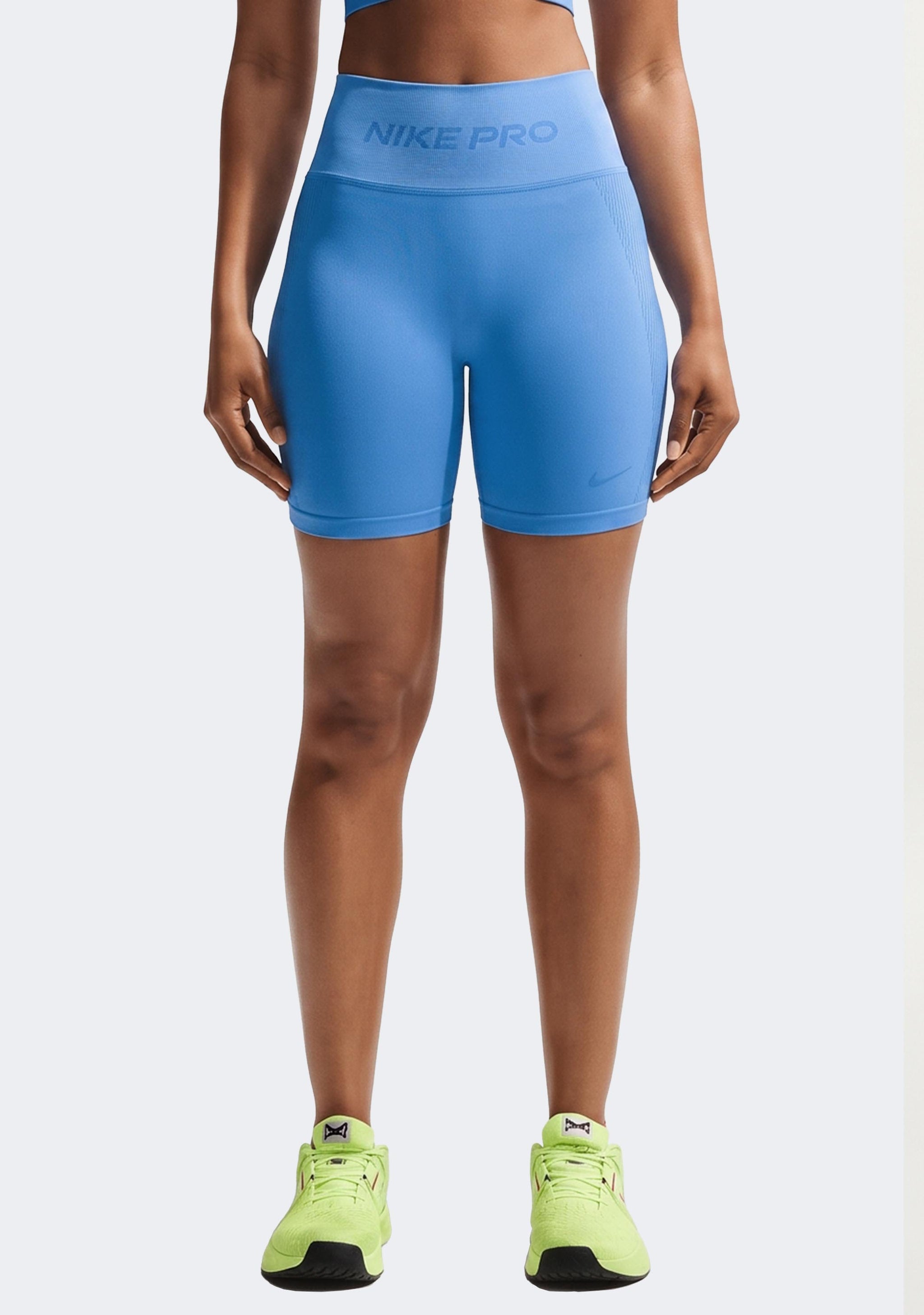 Nike Women's Pro Seamless 5” High Waisted Biker Shorts