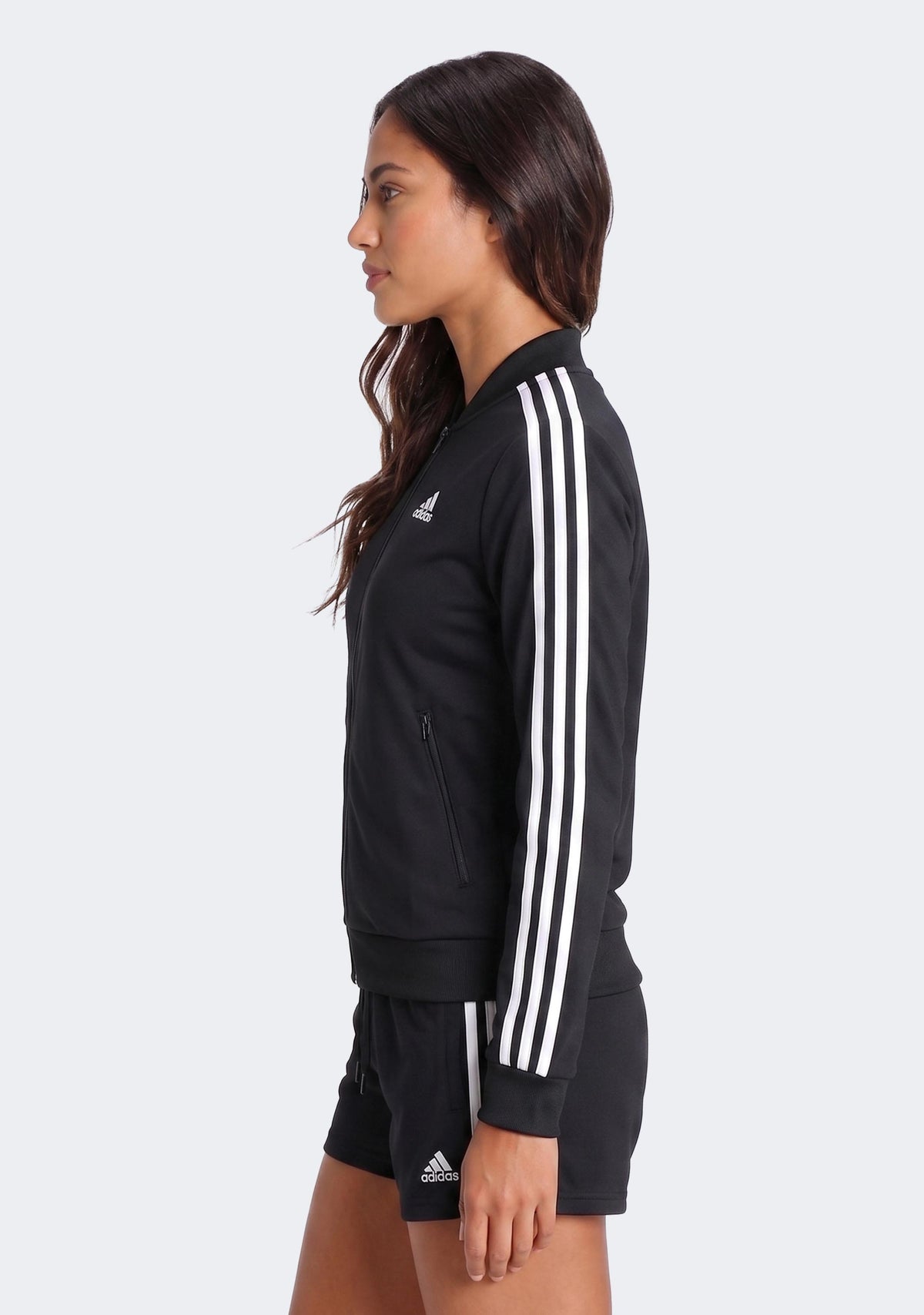 Adidas Women's Essentials 3-Stripes Tracksuit Top