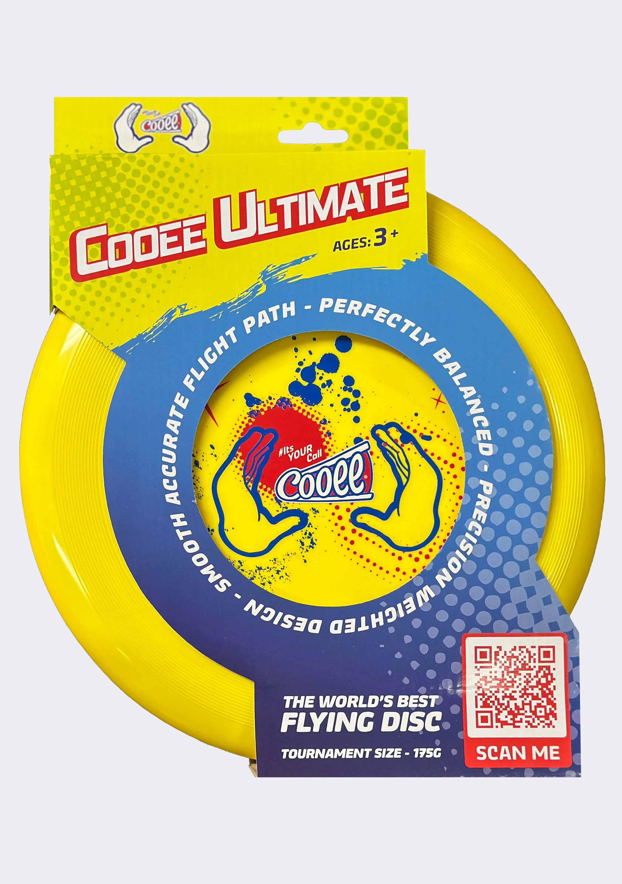Cooee Ultimate Flying Disc Yellow
