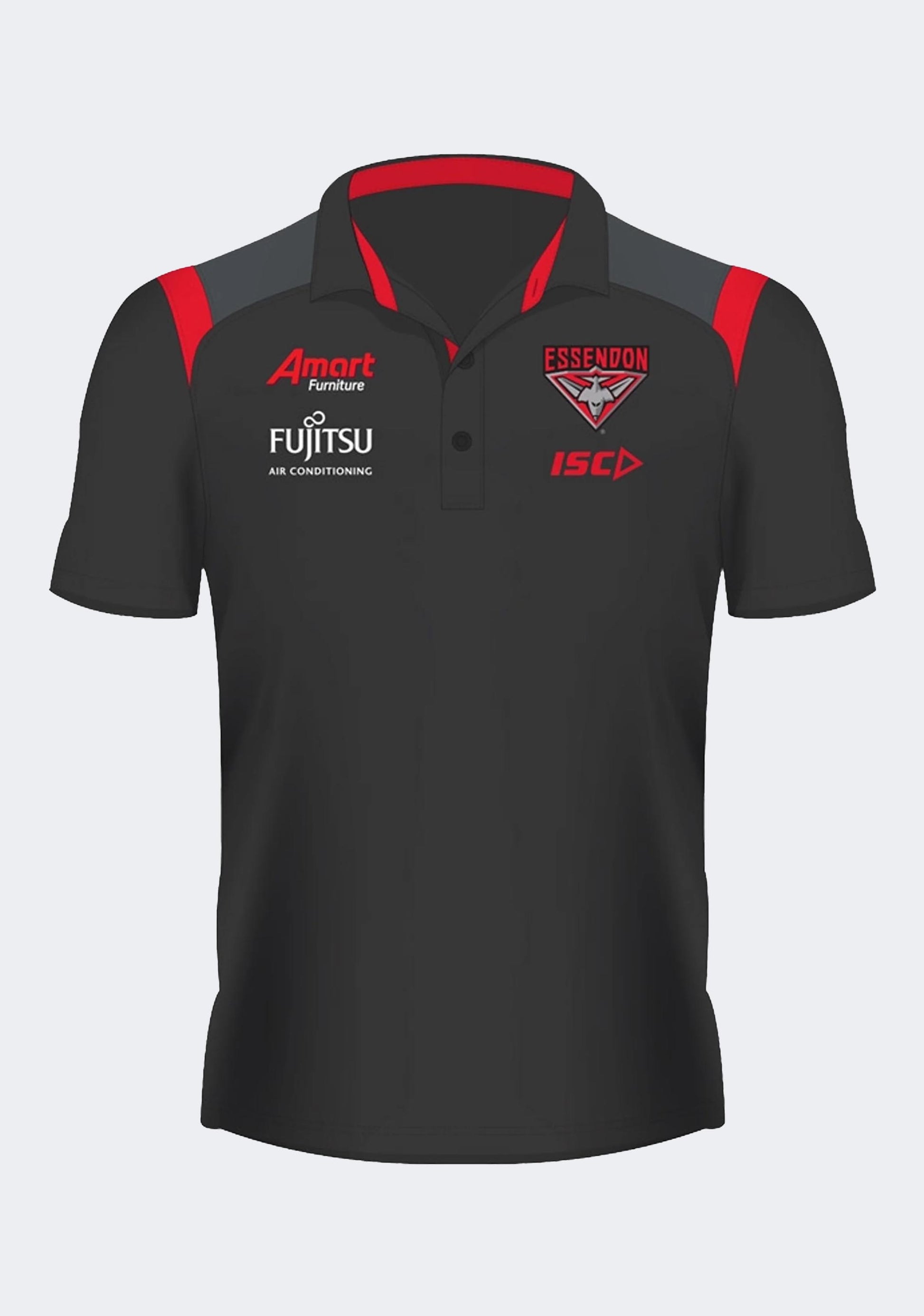 ISC kids' Essendon Media Polo