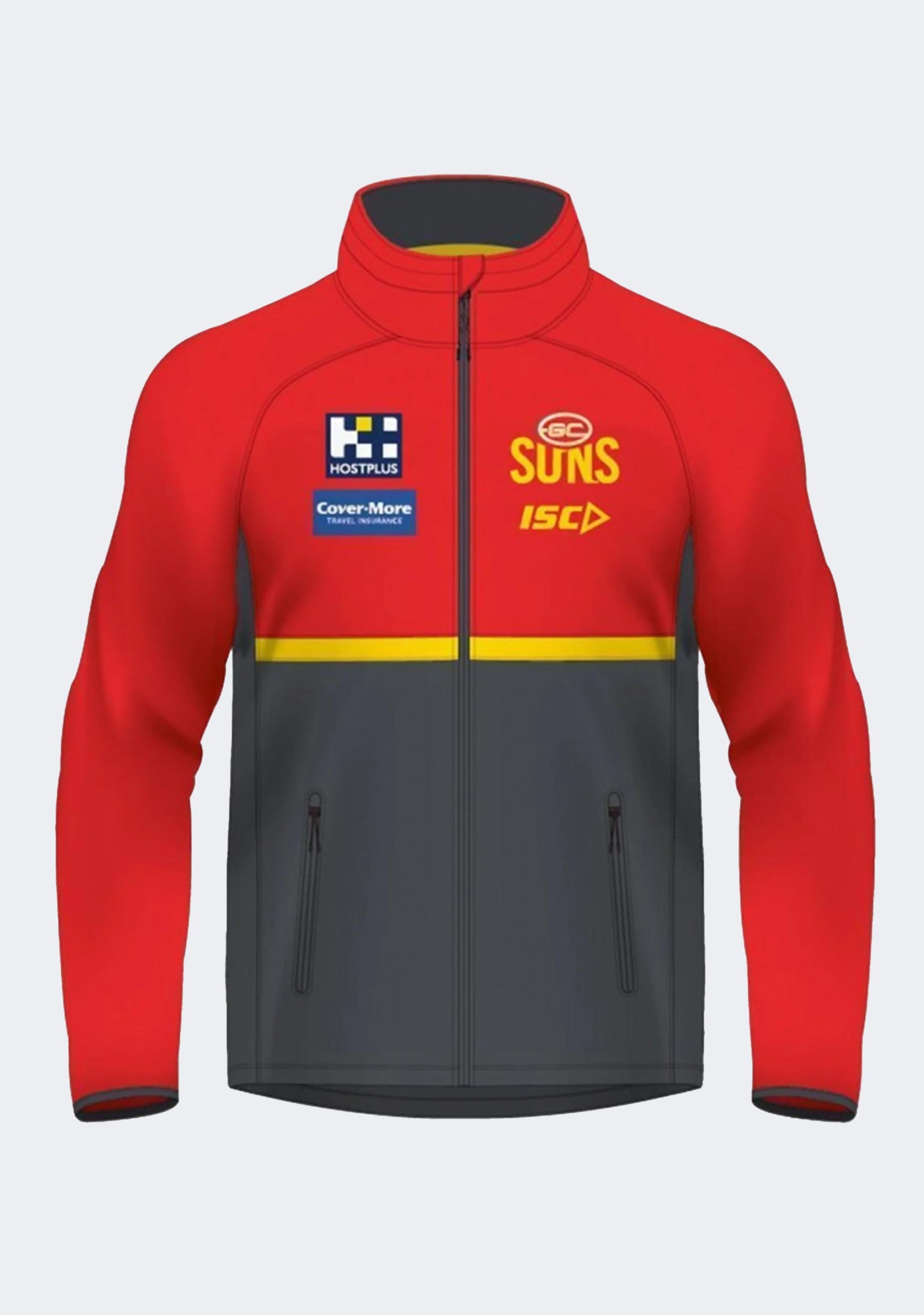 ISC Men's Gold Coast Suns 2020 Wet Weather Jacket