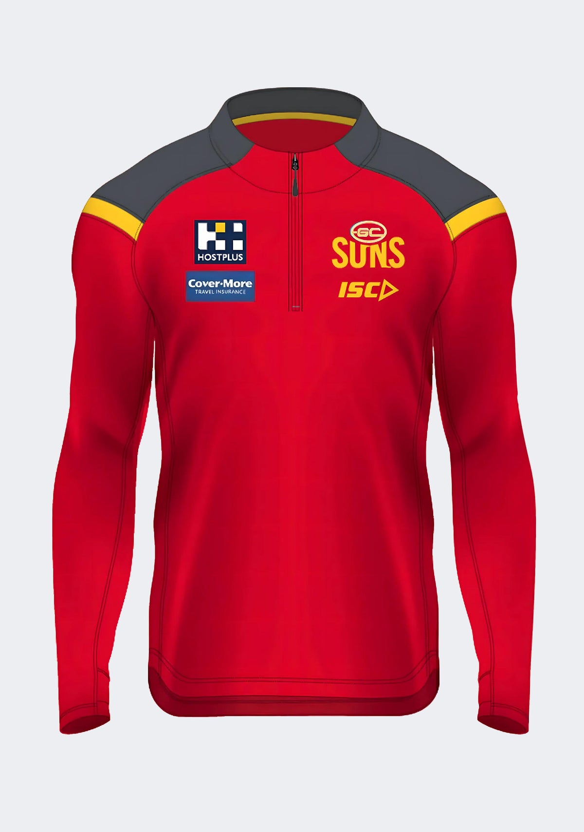 Isc Gold ISC Women's Gold Coast Suns Elite Training Top – Jim Kidd Sports