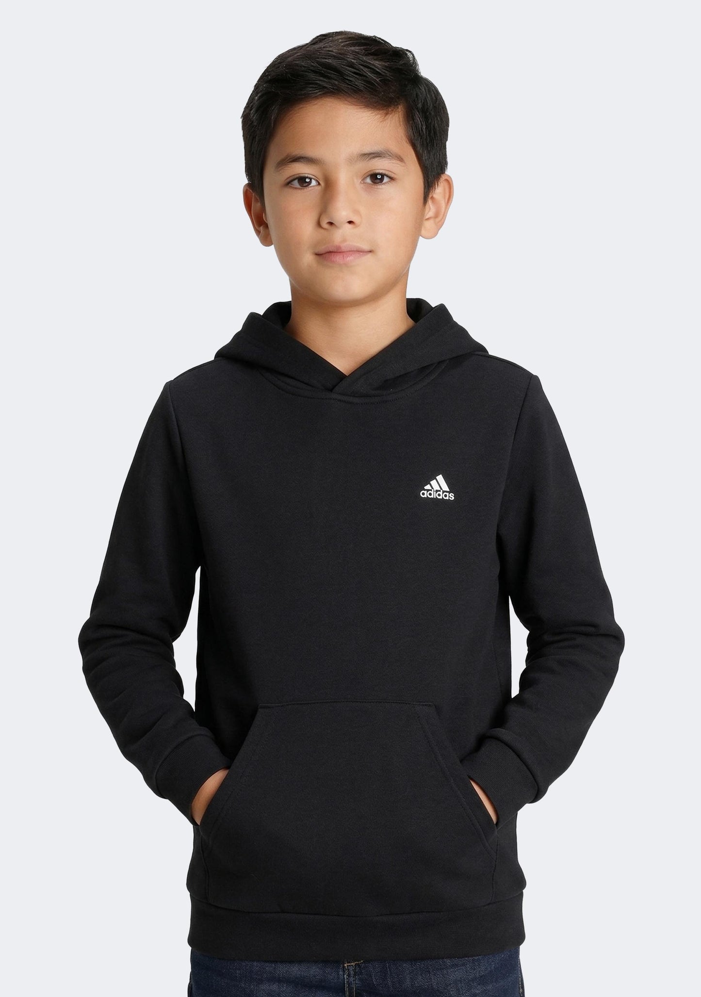 Adidas Kids' Essentials Small Logo Feel Cozy Fleece Hoodie