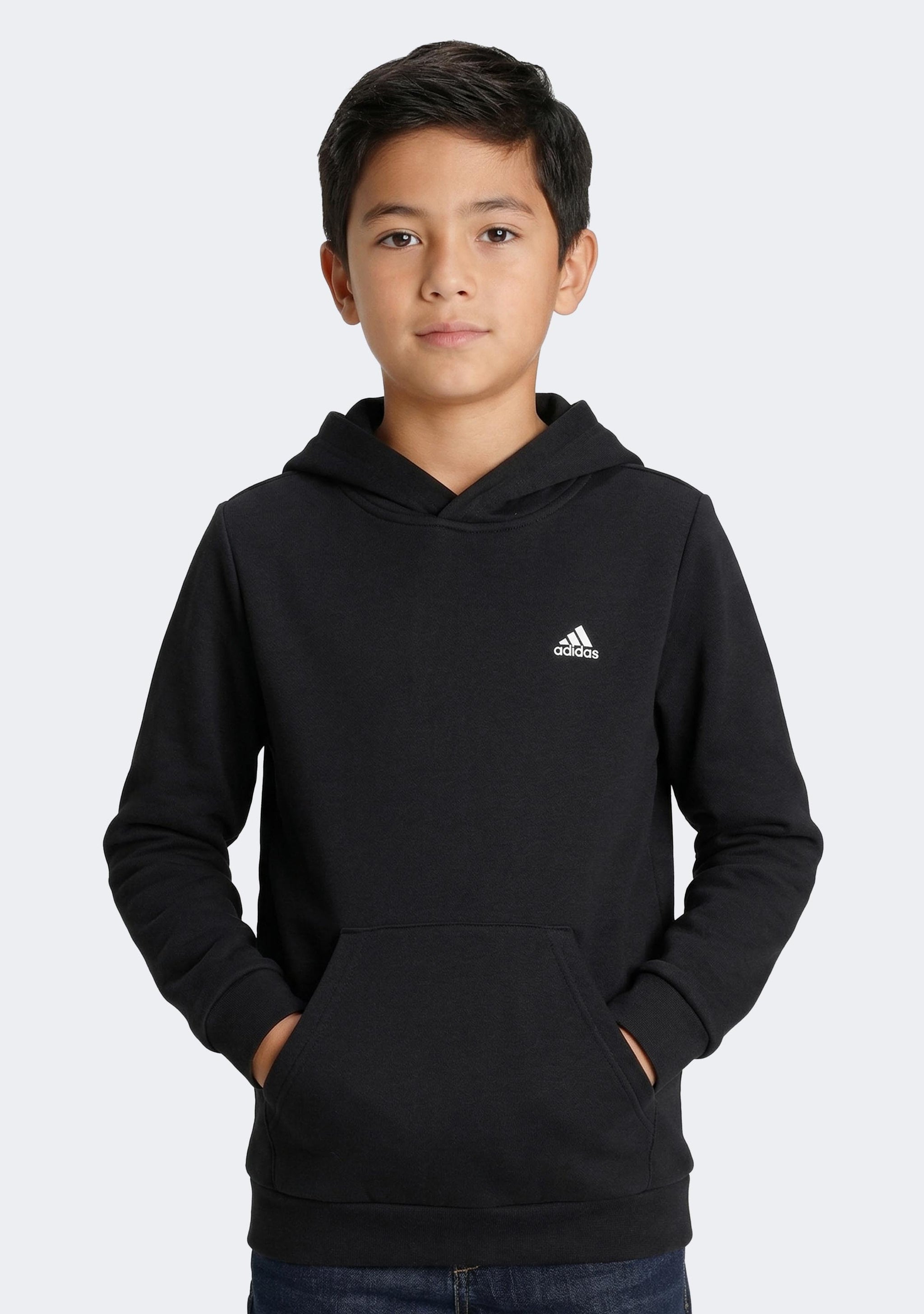 Adidas Kids' Essentials Small Logo Feel Cozy Fleece Hoodie
