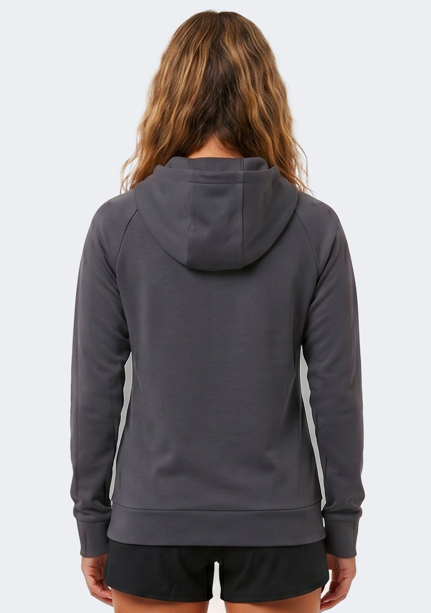 Castore Women's West Coast Eagles 1/4 Zip Travel Hoodie Charcoal