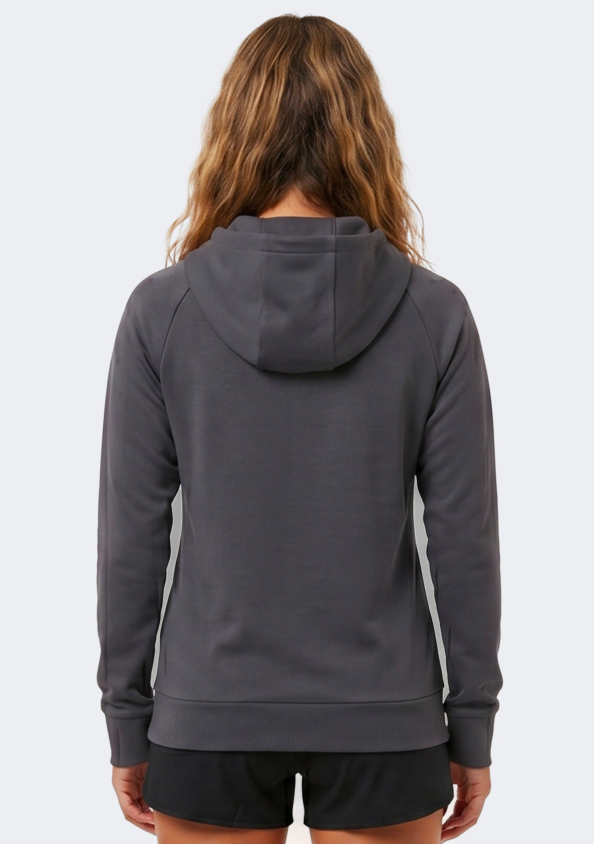 Castore Women's West Coast Eagles 1/4 Zip Travel Hoodie Charcoal
