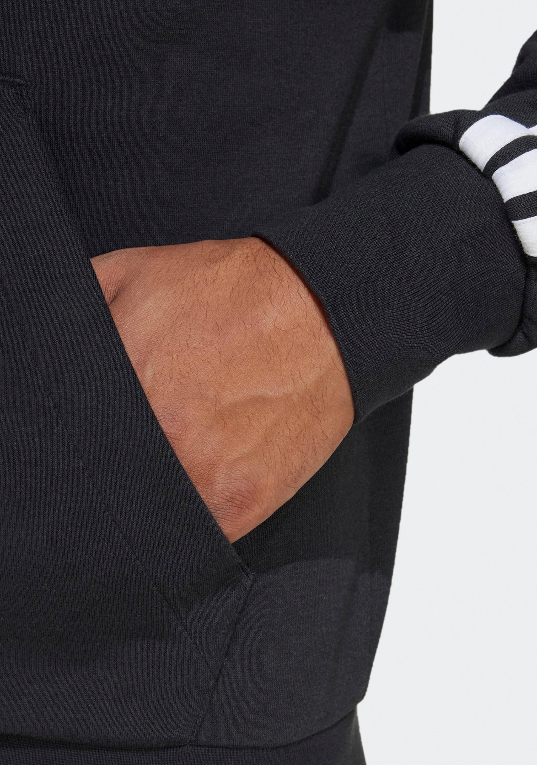 Adidas Men's 3S French Terry Full Zip Hoodie