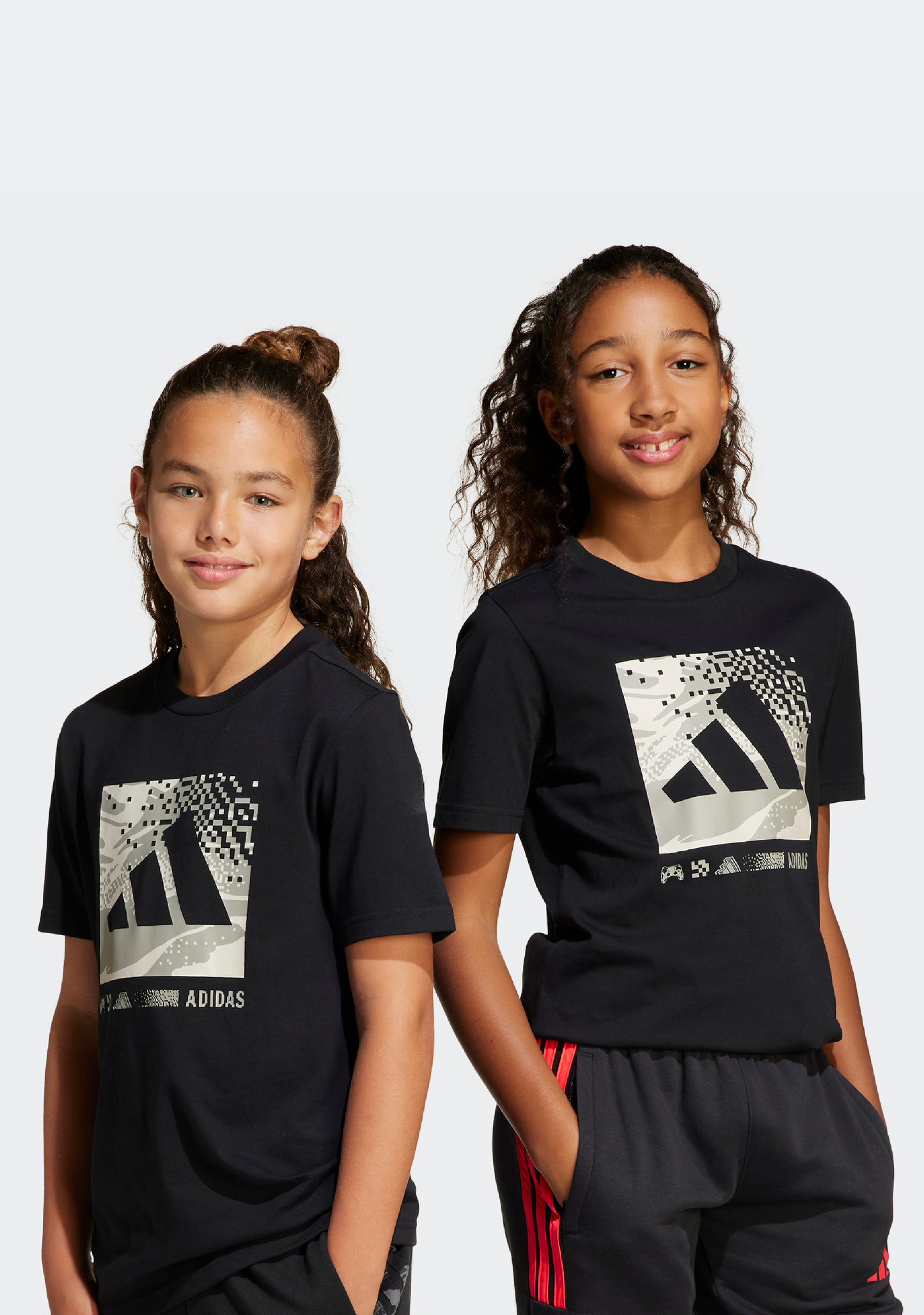 Adidas Kids' Camo Logo Tee