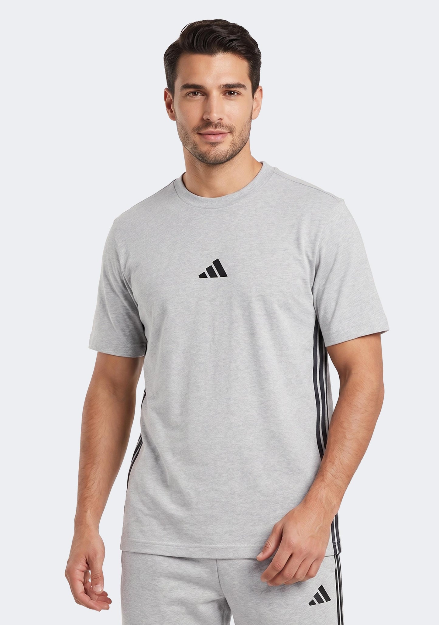 Adidas Men's Essentials 3-Stripes Single Jersey Tee