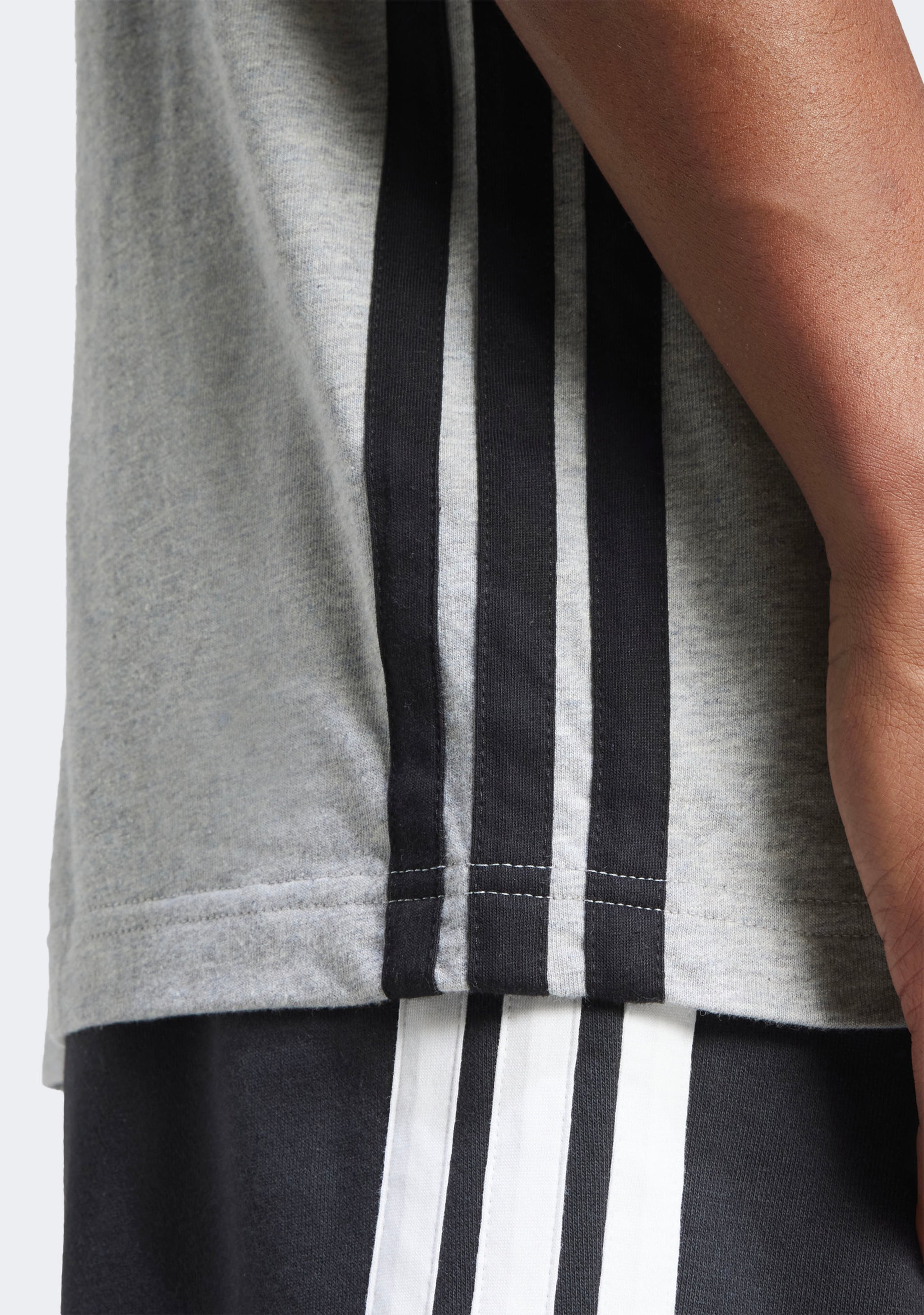 Adidas Men's Essentials 3-Stripes Single Jersey Tee
