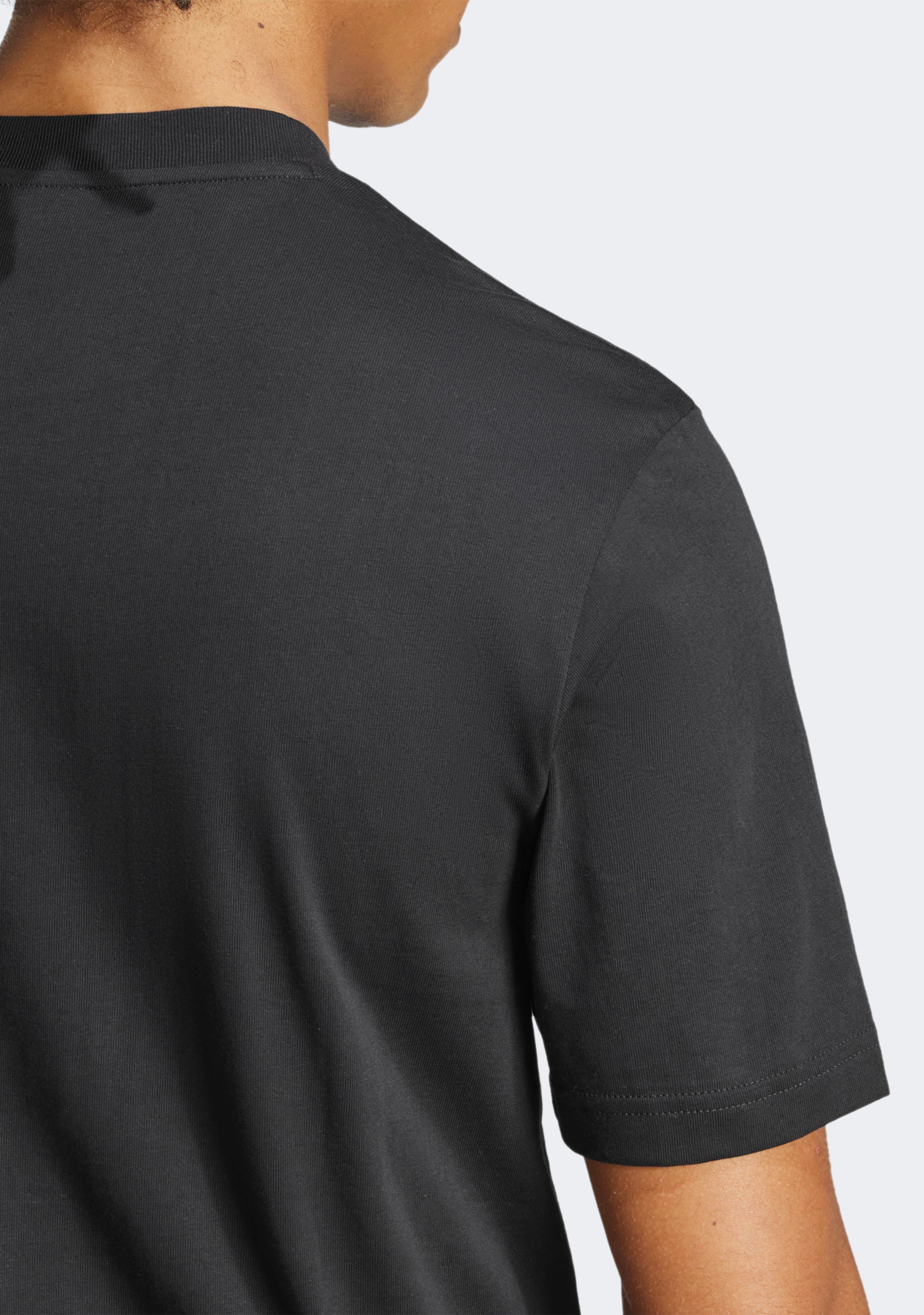 Adidas Men's Essentials Small Logo Single Jersey Tee