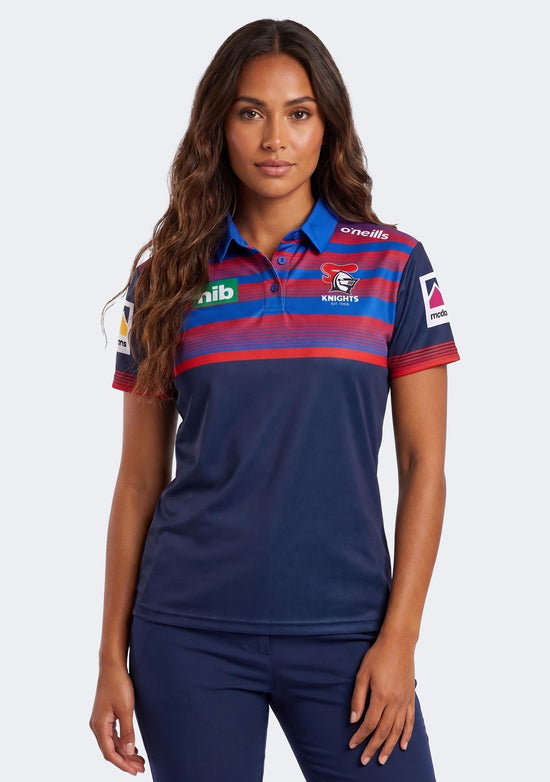 O'Neills Women's Newcastle Knights Polo Shirt 2021