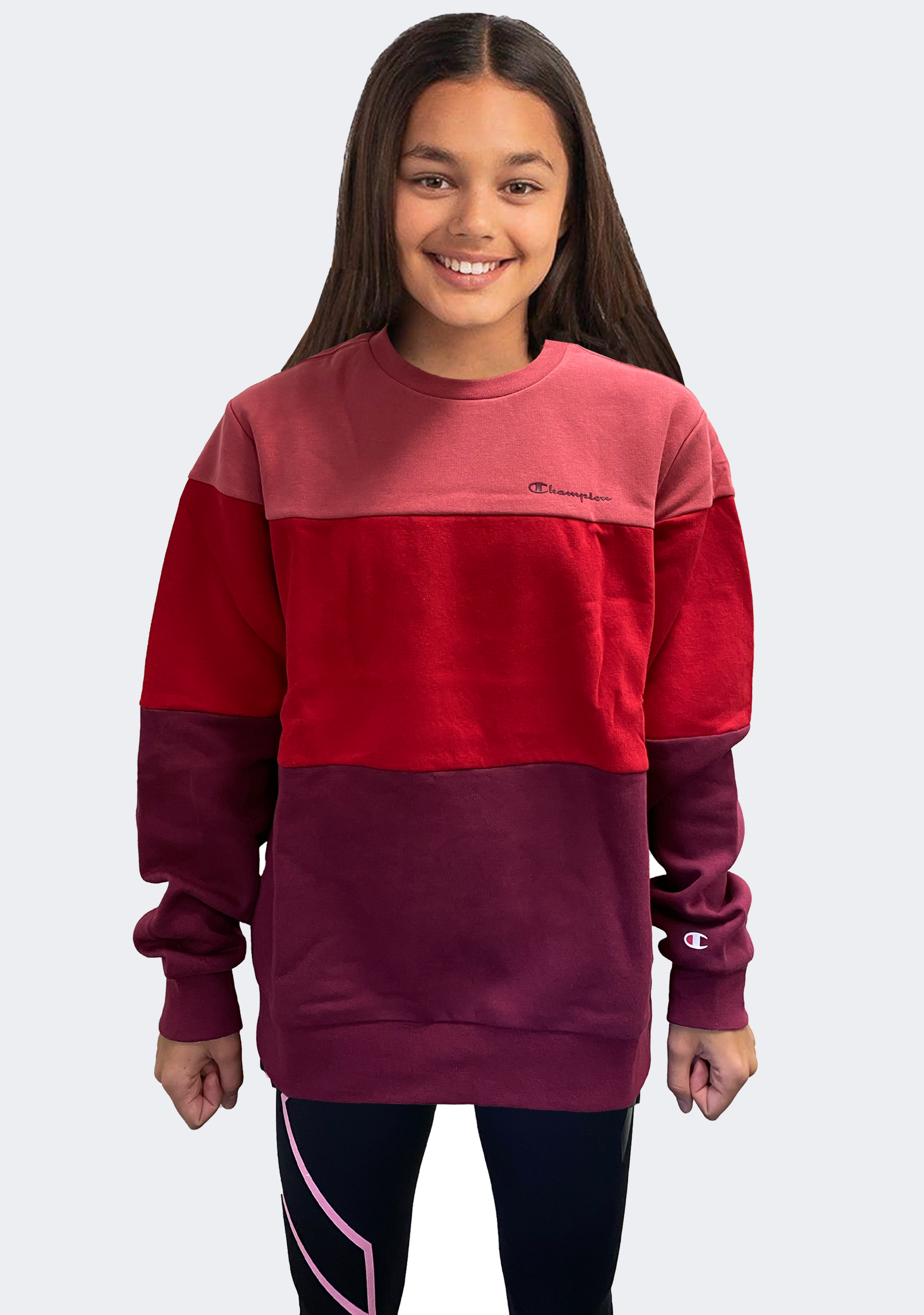 Champion Junior EU Colourmix Crew Red