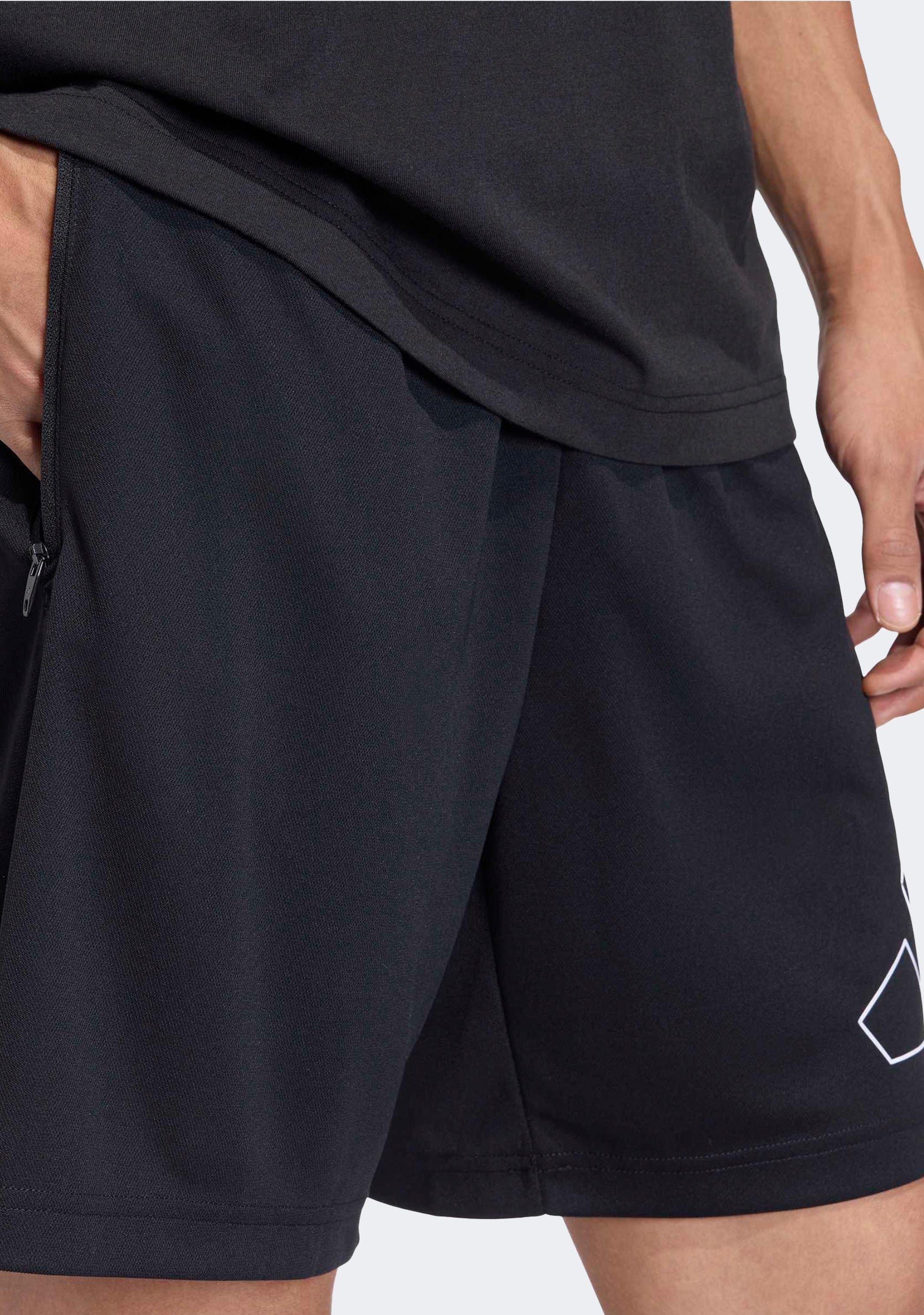 Adidas Men's Workout Essentials Base Pique Big Logo 7” Shorts