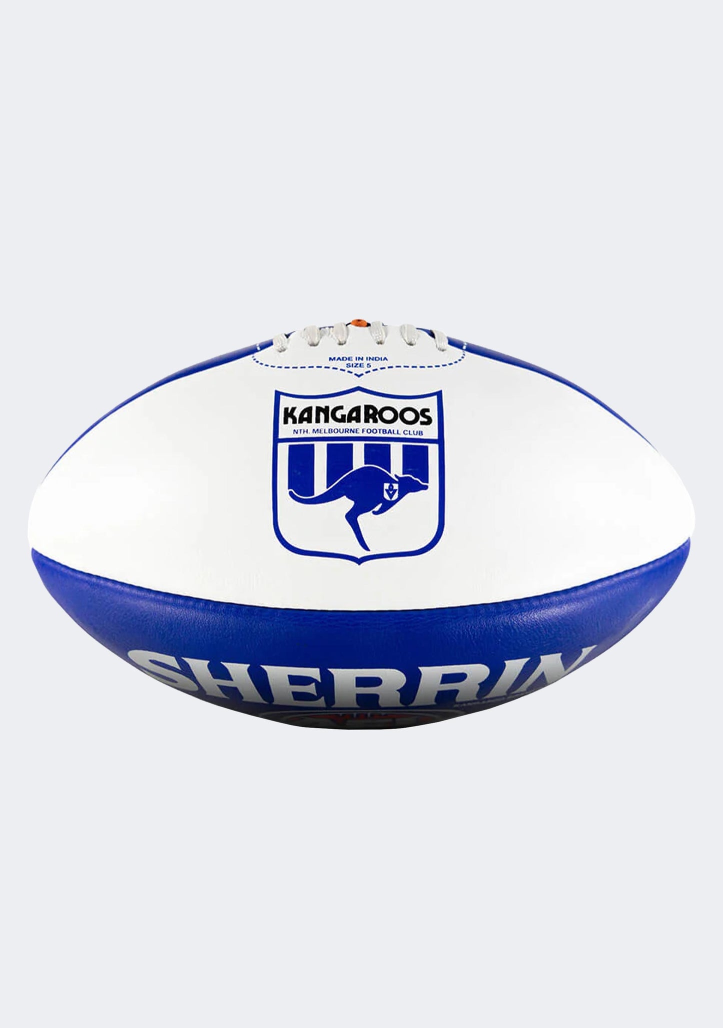 Sherrin North Melbourne Kangaroos Team Leather Football