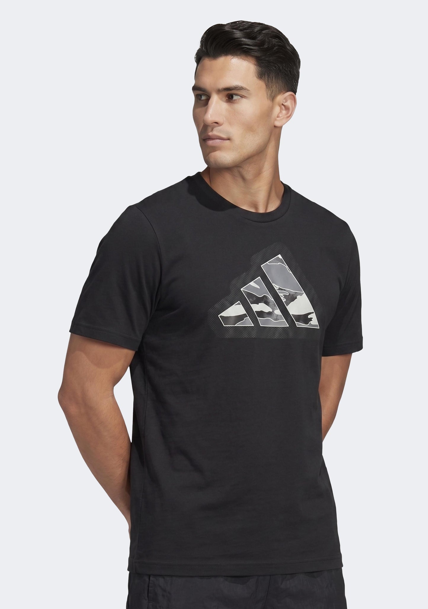 Adidas Men's Camo Mod Logo Tee