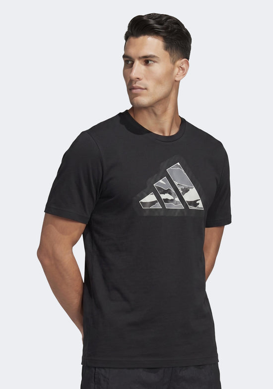 Adidas Men's Camo Mod Logo Tee