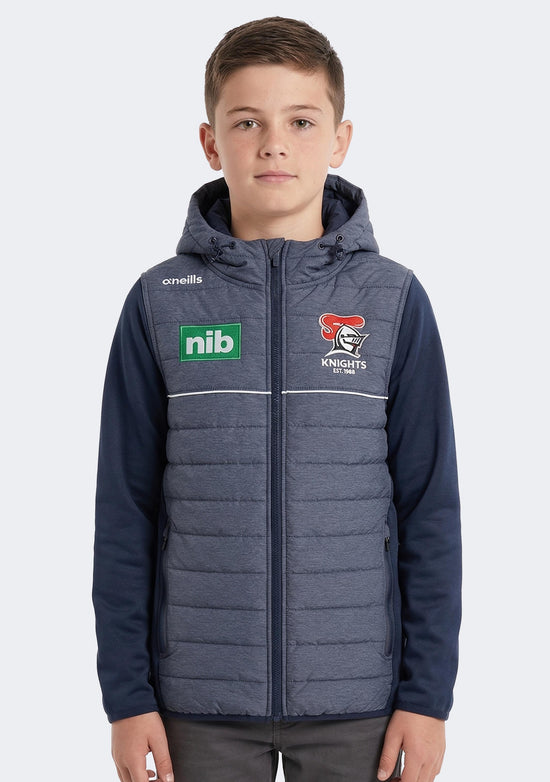 O'Neills Kids' Newcastle Knights Harrison 75 Padded Hood Jacket