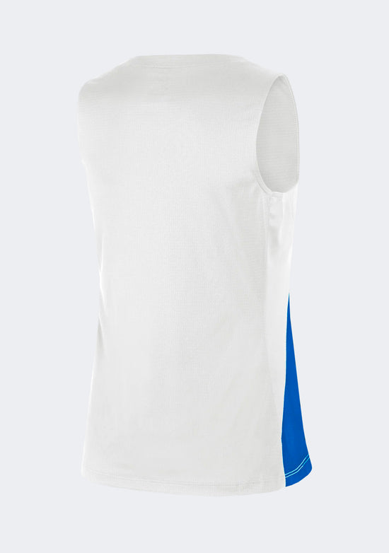 Nike Kids' Team Basketball Training Jersey - White/Royal