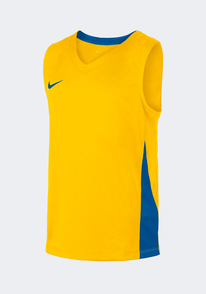 Nike Kids' Team Basketball Training Jersey - Yellow/Royal
