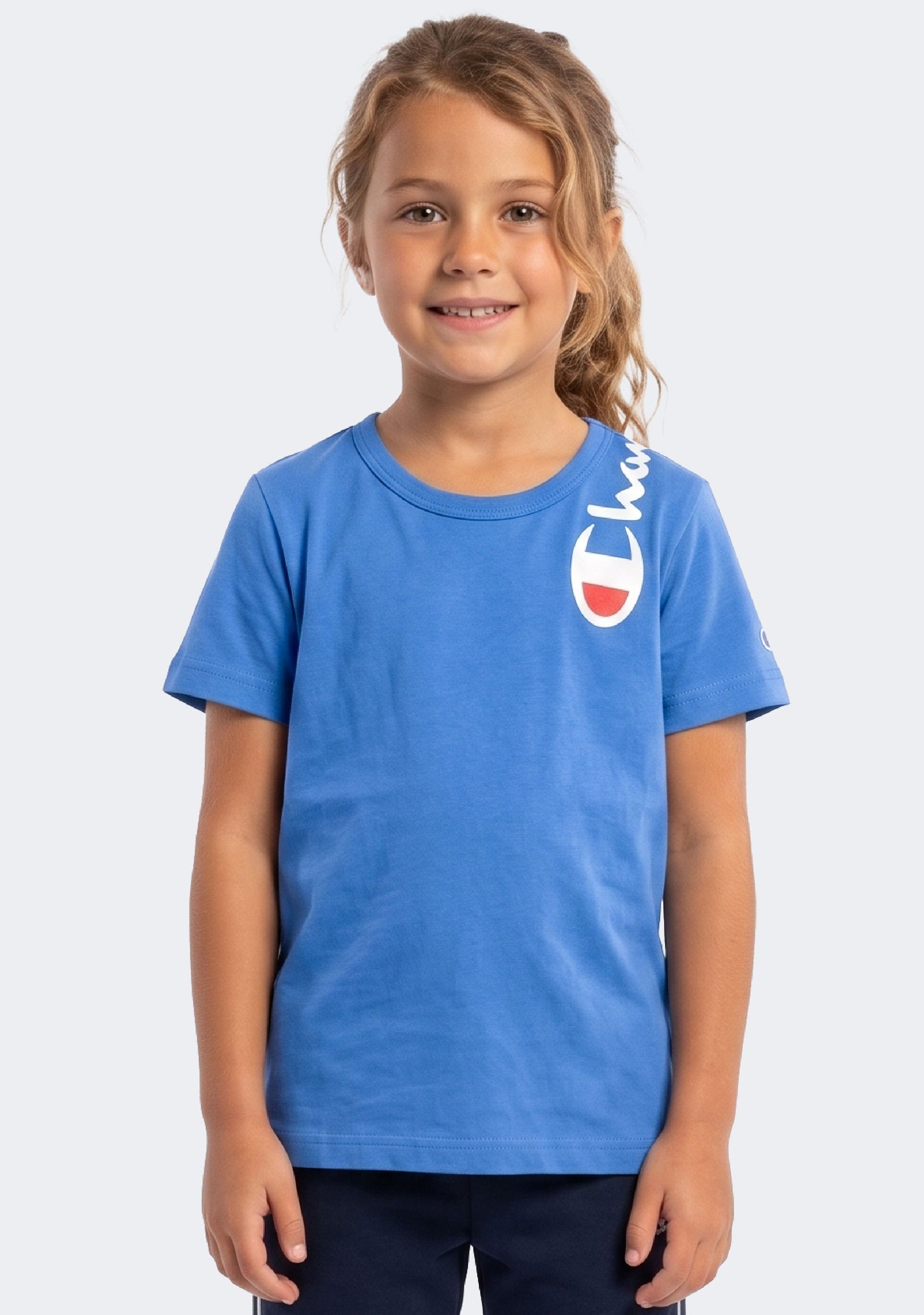 Champion Kids' Shield Script Short Sleeve Tee