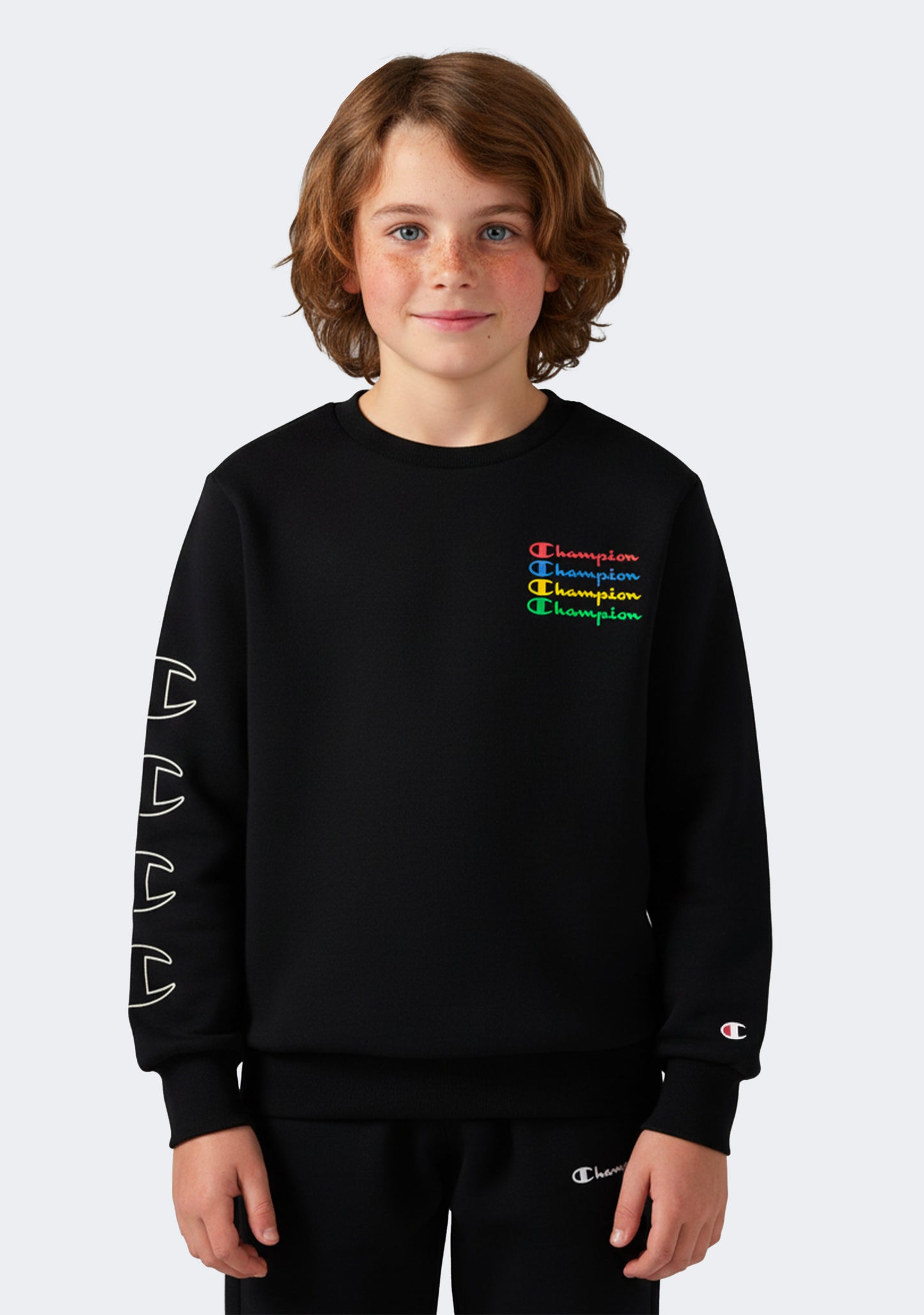 Champion Kids' Graphic Print Crew