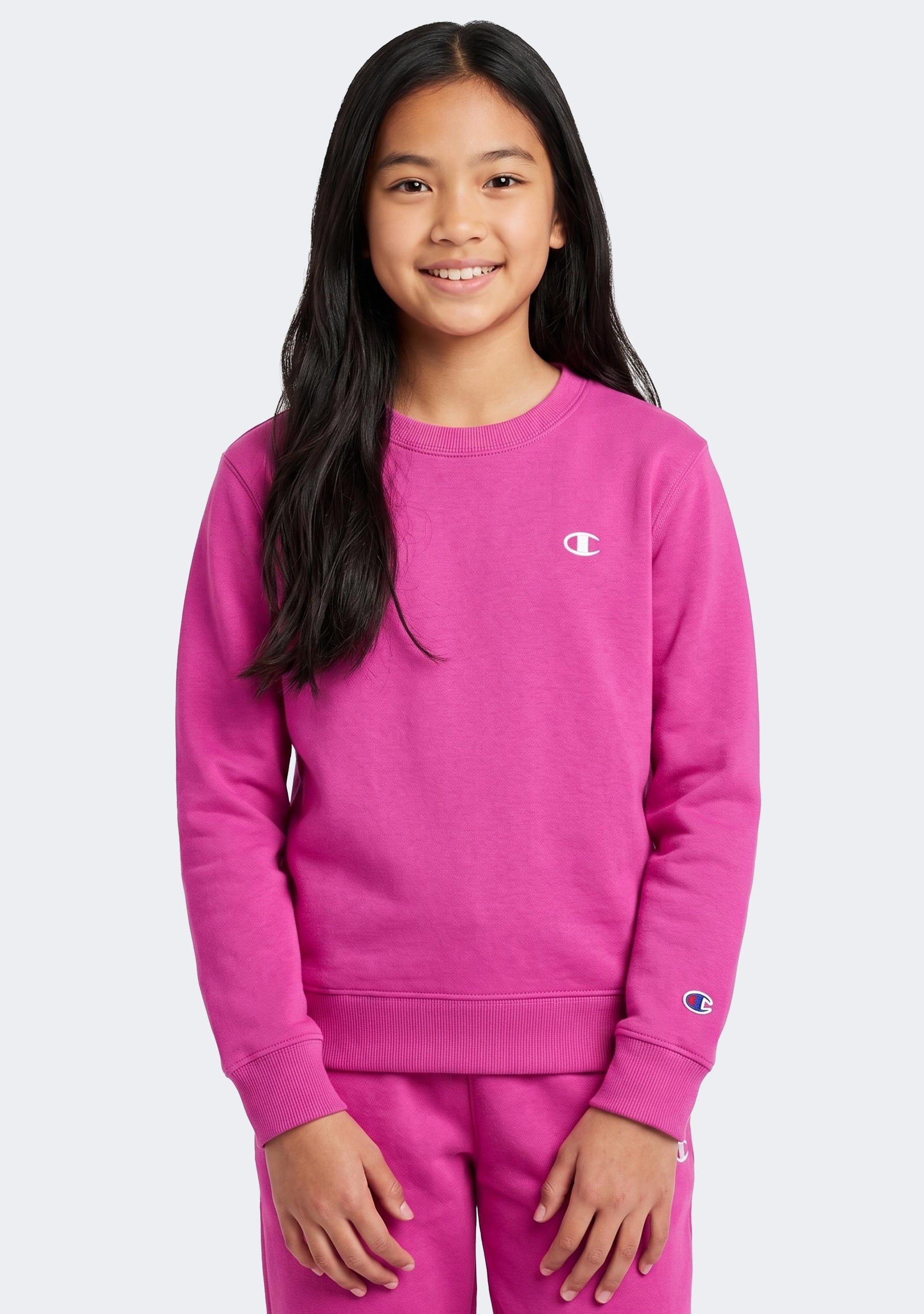 Champion Kids' Rochester C Logo Crew