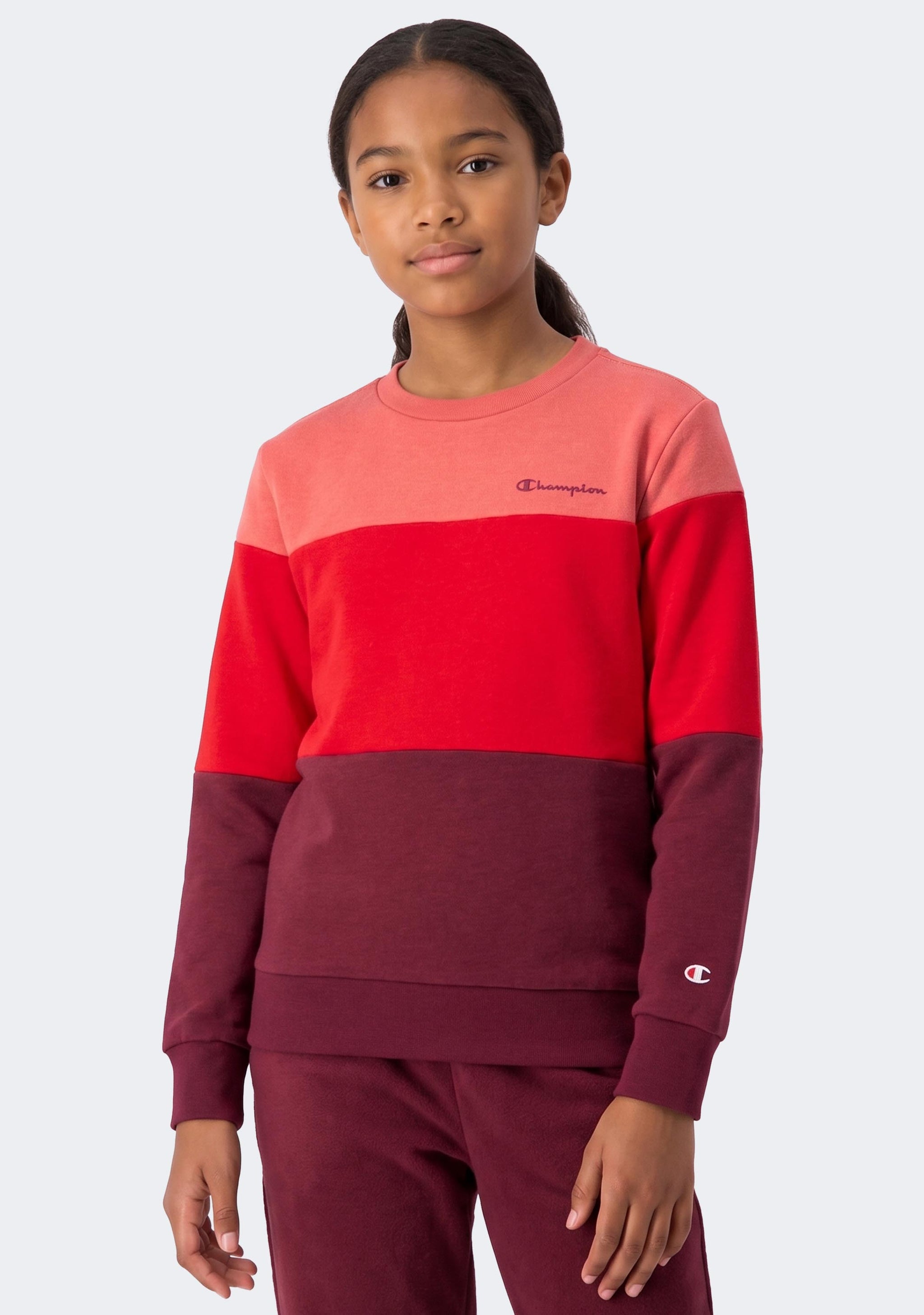 Champion Kids' EU Colourmix Crew Red
