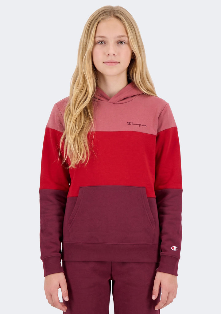 Champion Junior EU Colourmix Hoodie Red