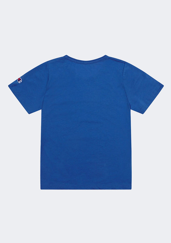Champion Junior Ombre Script Tee Blue