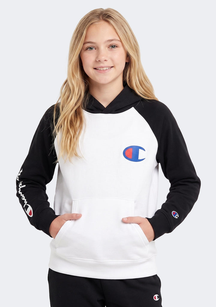 Champion Kids' French Terry Colour Block Hoodie
