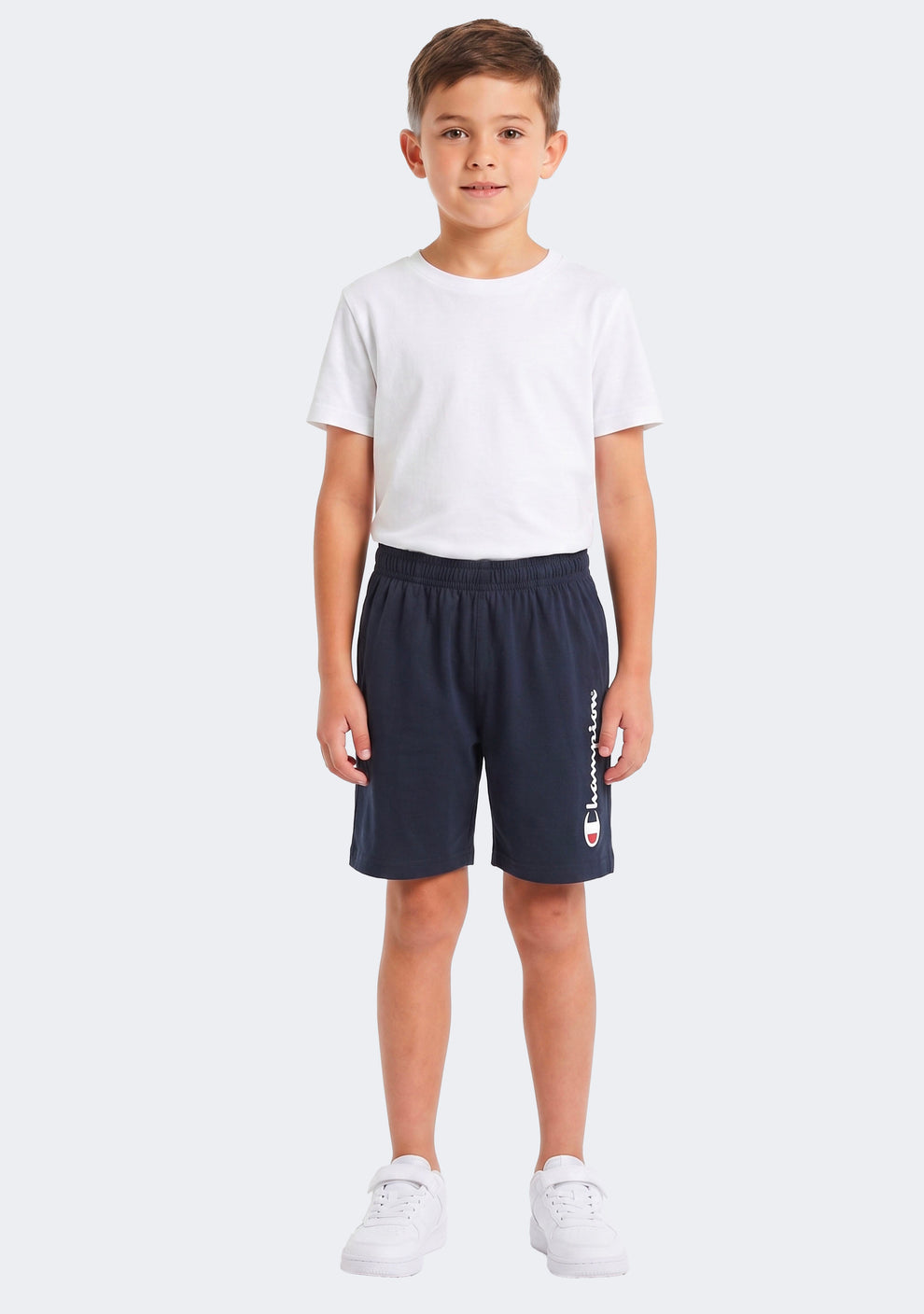 Champion Junior Script Jersey Short Navy – Jim Kidd Sports