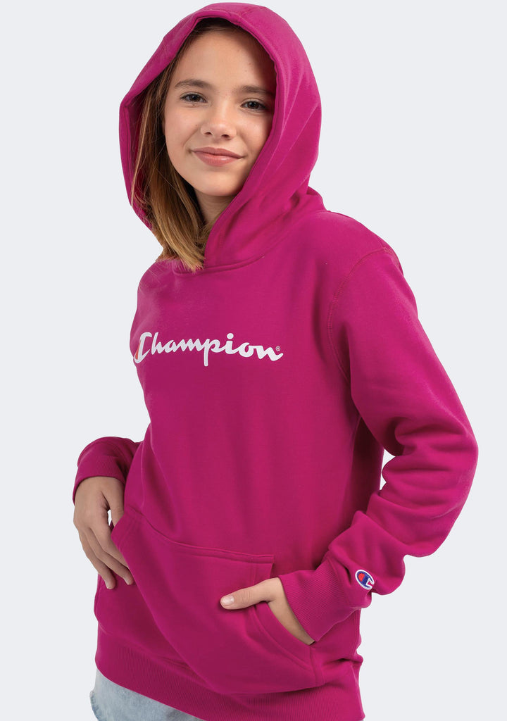 Champion Junior Script Hoodie