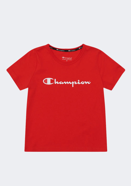 Champion Kids’ Script Short Sleeve Tee