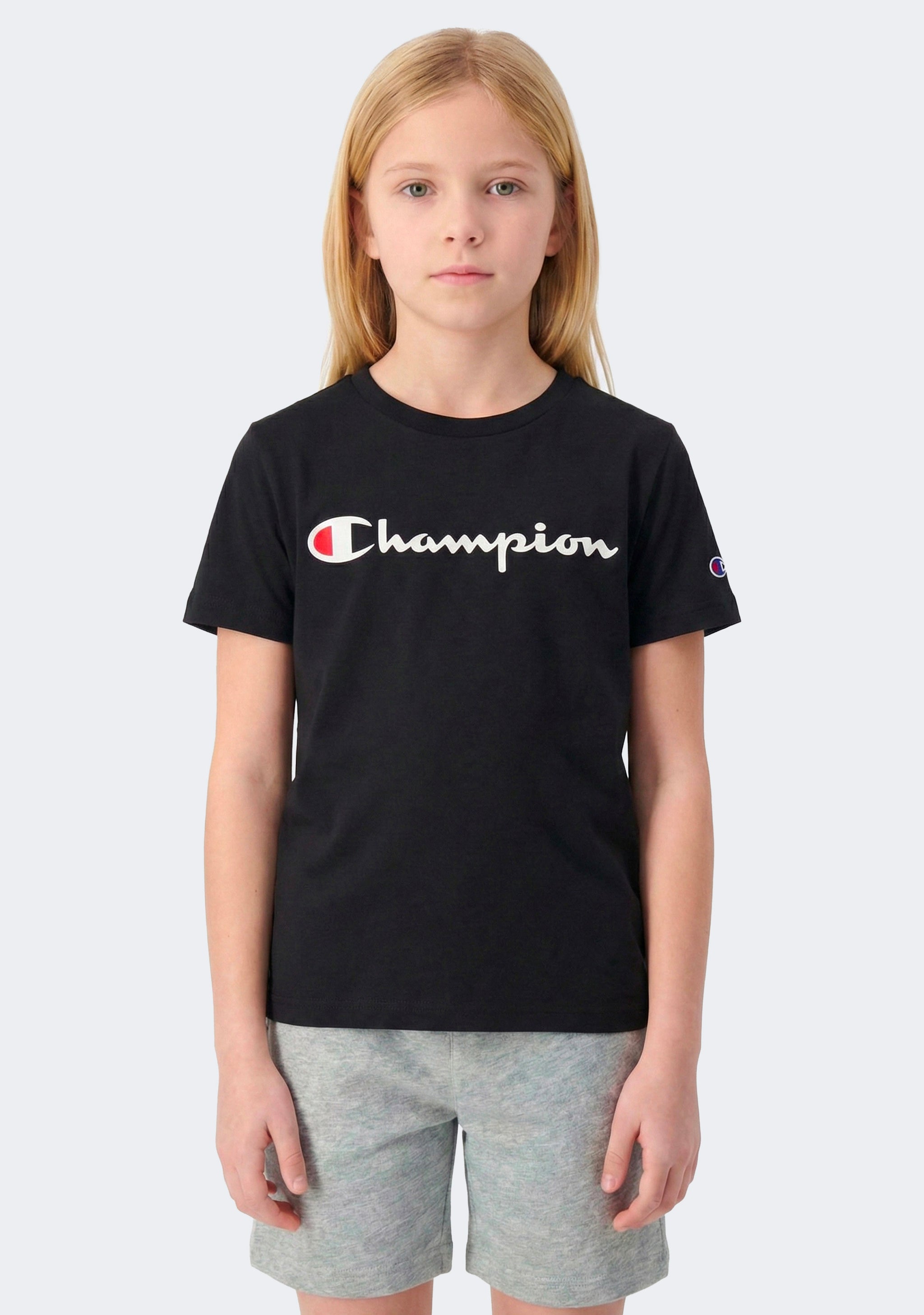 Champion Kids' Script Short Sleeve Tee