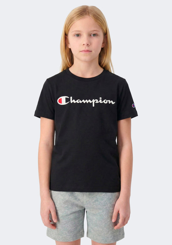 Champion Kids' Script Short Sleeve Tee
