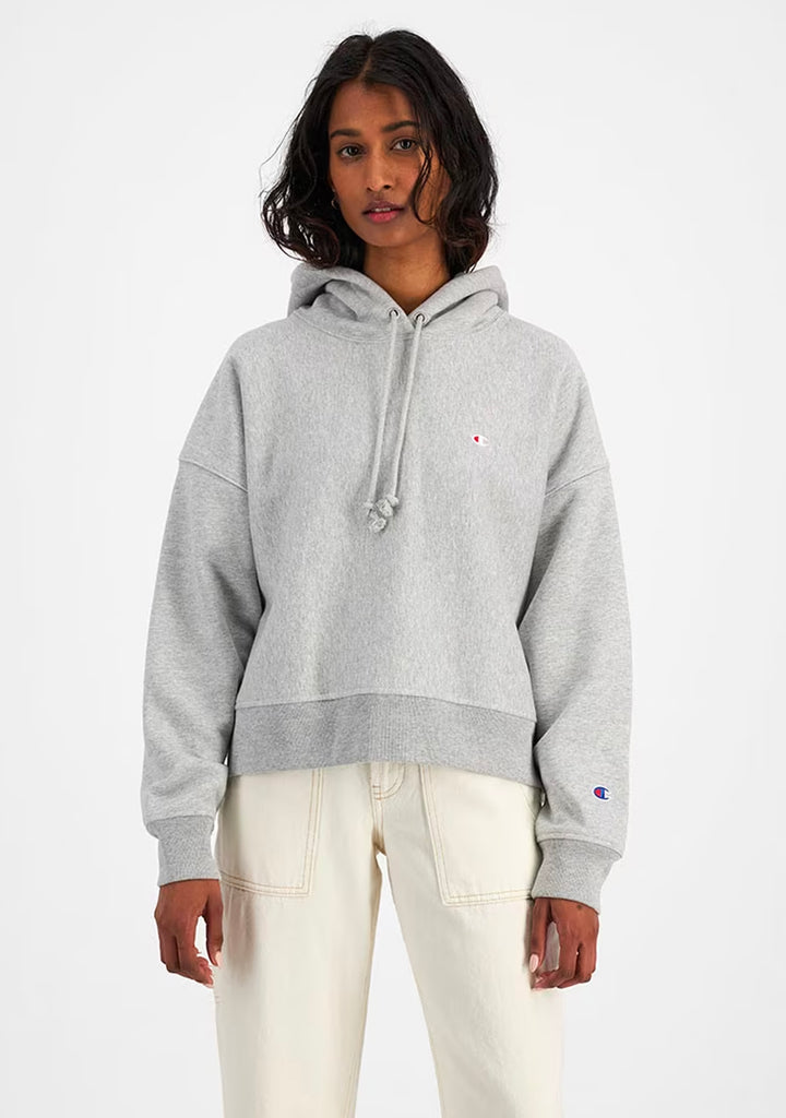 Champion Women's Reverse Weave Level Up Hoodie Grey
