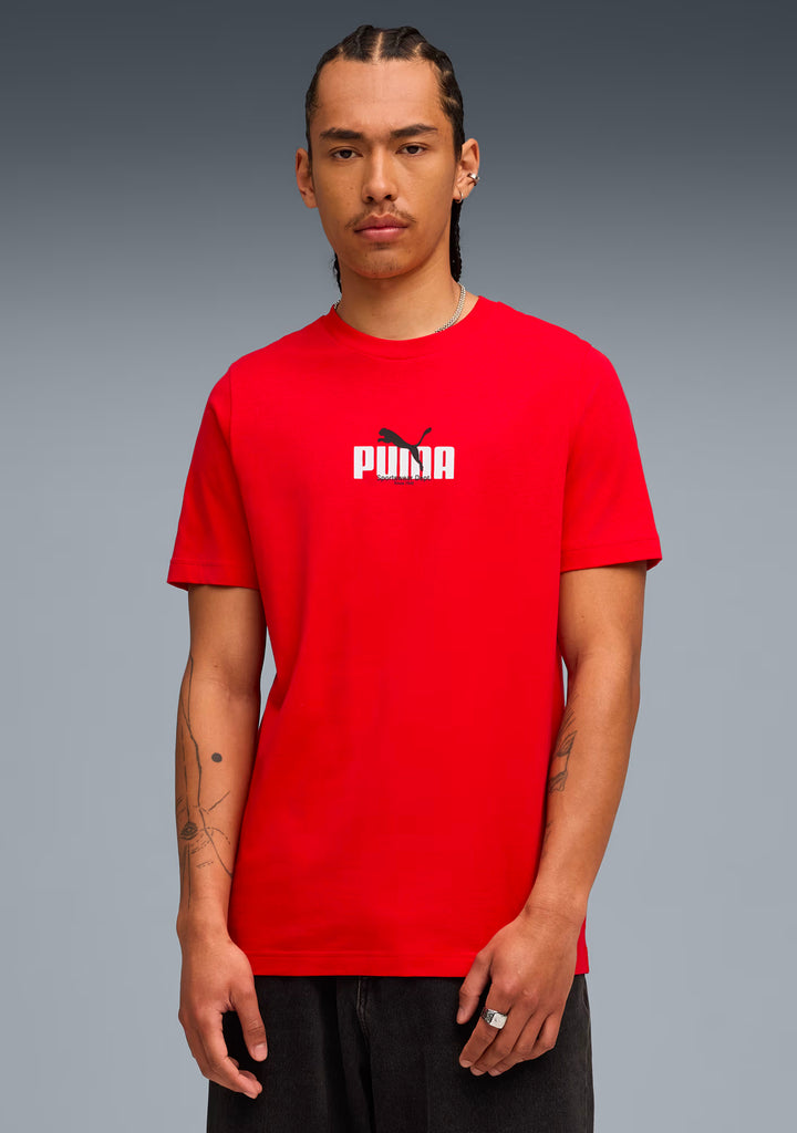 Puma Men's Graphic Wording Tee