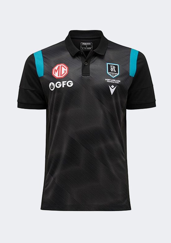 Macron Men's Port Adelaide FC 2021 Travel Polo