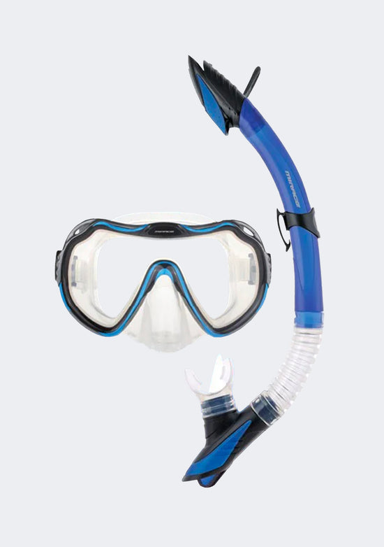 Mirage Adults Diamond Silicone Mask Snorkel & Fin Set